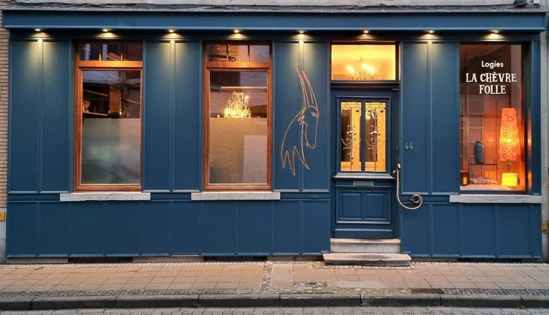 Logies La Chevre Folle - Lodging & Cooking In Style With Shared Kitchen Ostende Exterior foto