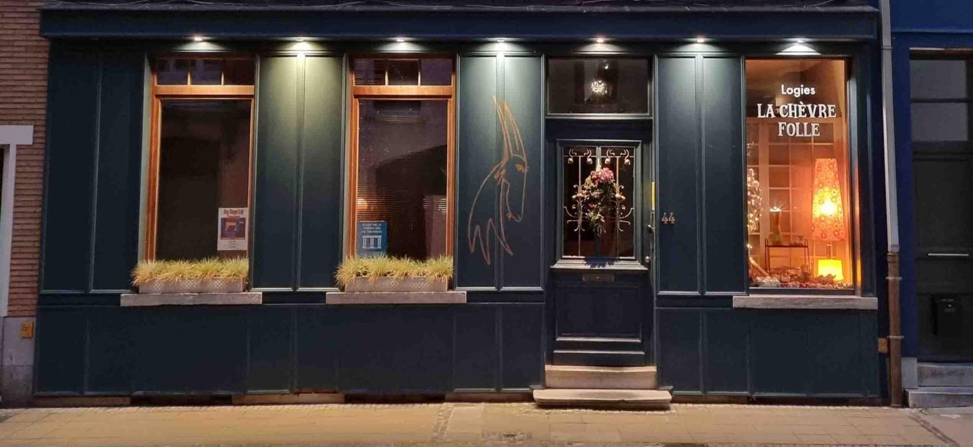 Logies La Chevre Folle - Lodging & Cooking In Style With Shared Kitchen Ostende Exterior foto